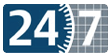 24-7 logo