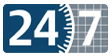 24-7 logo